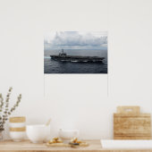 USS Theodore Roosevelt (CVN 71) Poster (Keuken)