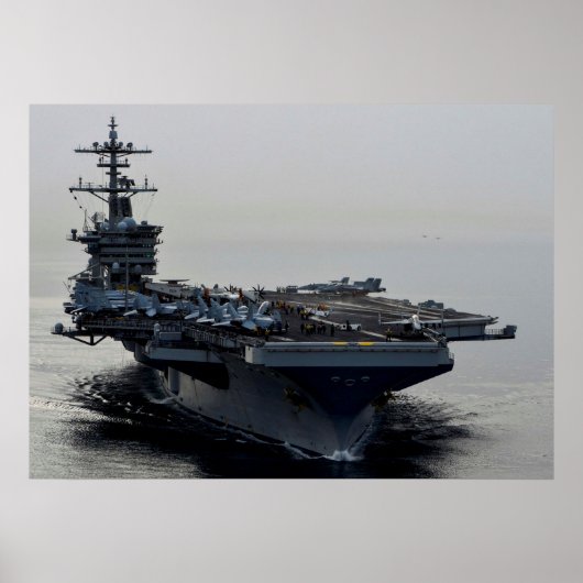 USS Theodore Roosevelt (CVN 71) Poster (Voorkant)