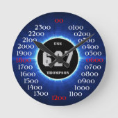 USS Thompson (DD-627) Ronde Klok (Voorkant)