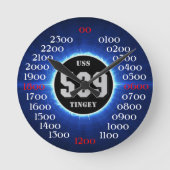 USS Tingey (DD-539) Ronde Klok (Voorkant)