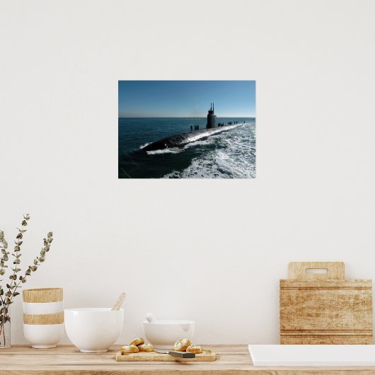 USS Topeka (SSN 754) Poster (Keuken)