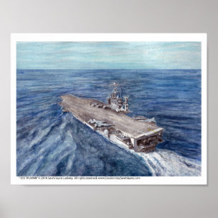 USS TRUMAN Art Print