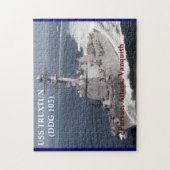 USS TRUXTUN Puzzle Legpuzzel (Verticaal)