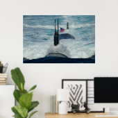 USS Tucson Poster (Thuiskantoor)