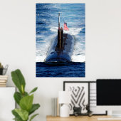 USS Tucson Poster (Thuiskantoor)