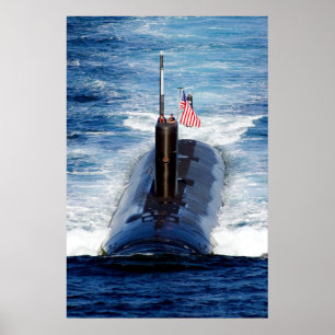 USS Tuscon (SSN 770) Poster