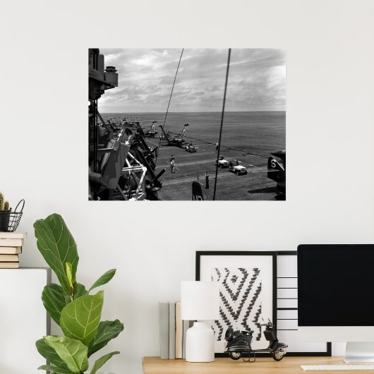 USS Valley Forge Poster (Thuiskantoor)