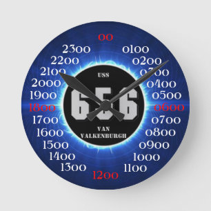 USS Van Valkenburgh (DD-656) Ronde Klok