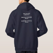USS Vanadis (AKA-49) Hoodie (Achterkant)
