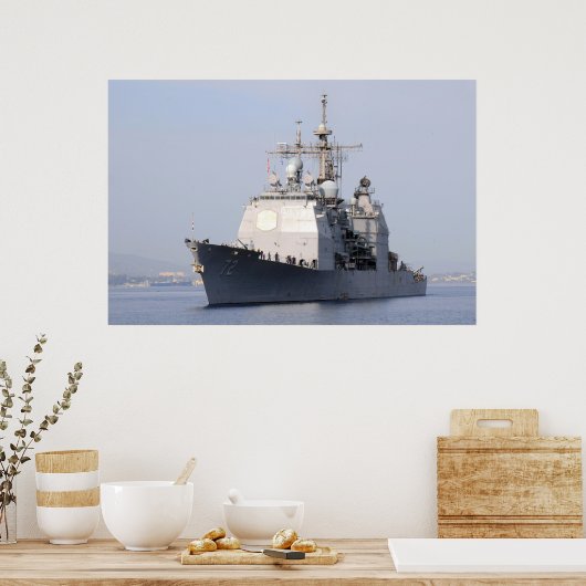 USS Vella Gulf (CG 72) Poster (Keuken)