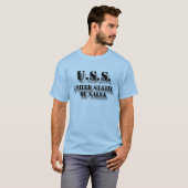USS Verenigde Staten van Salsa T-shirt (Voorkant volledig)