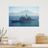 USS Vicksburg (CG 69) Poster (Keuken)