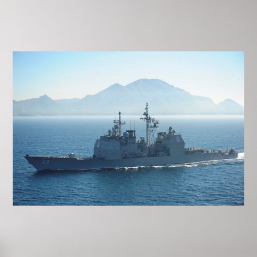 USS Vicksburg (CG 69) Poster (Voorkant)