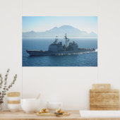 USS Vicksburg (CG 69) Poster (Keuken)