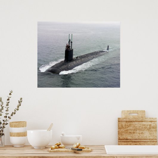 USS Virginia (SSN 774) Poster (Keuken)
