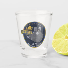USS Virginia (SSN-774) Shot Glas