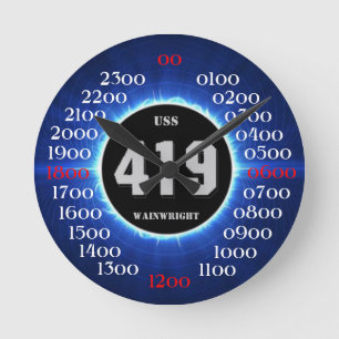 USS Wainwright (DD-419) Ronde Klok