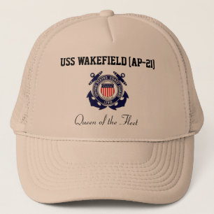 USS WAKEFIELD (AP-21) "Queen of the Fleet" Trucker Pet