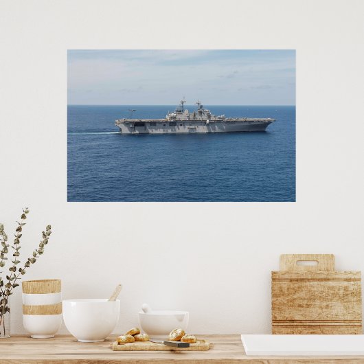 USS Wasp (LHD 1) Poster (Keuken)