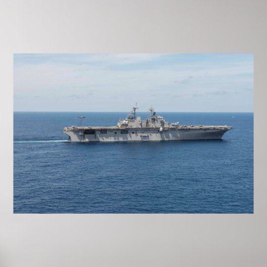 USS Wasp (LHD 1) Poster (Voorkant)