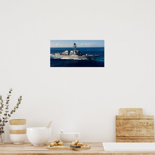 USS Wayne E. Meyer (DDG 108) Poster (Keuken)