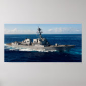 USS Wayne E. Meyer (DDG 108) Poster (Voorkant)