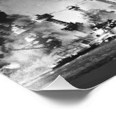 USS West Virginia op Pearl Harbour Foto Afdruk (Hoek)