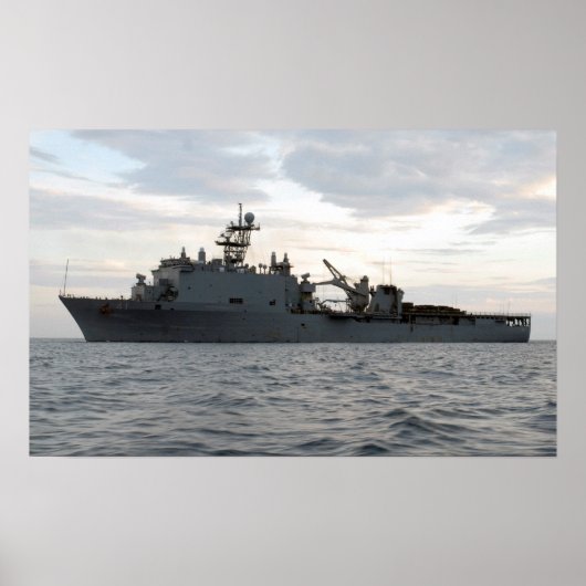 USS Whidbey Island (LSD 41) Poster (Voorkant)
