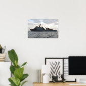 USS Whidbey Island (LSD 41) Poster (Thuiskantoor)