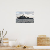 USS Whidbey Island (LSD 41) Poster (Keuken)