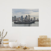USS William P. Lawrence (DDG 110) Poster (Keuken)