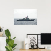 USS Winston S. Churchill (DDG 81) Poster (Thuiskantoor)