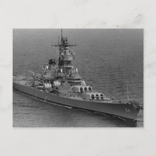 USS Wisconsin (BB-64) Briefkaart