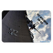 USS Wisconsin (BB-64) ~ VS militair slagschip Magneet (Horizontaal)