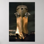 USS Wisconsin Poster (Voorkant)