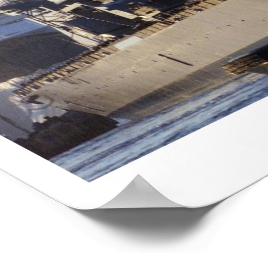 USS Wisconsin Poster (Hoek)