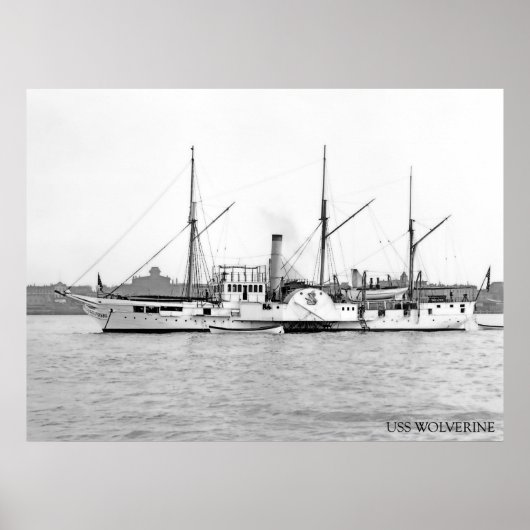 USS Wolverine Poster (Voorkant)