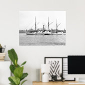 USS Wolverine Poster (Thuiskantoor)