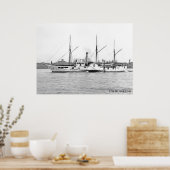 USS Wolverine Poster (Keuken)