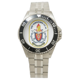 USS Yorktown CG-48 Herdenkingsdienst Horloge