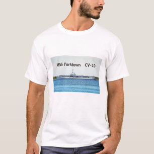 USS Yorktown Mannen T-shirt