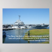 USS Yorktown Poster (Voorkant)