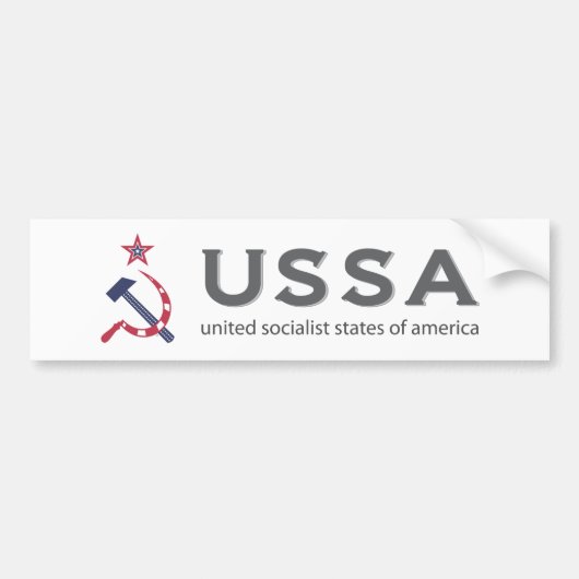 USSA BUMPERSTICKER (Voorkant)
