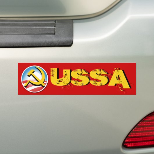 USSA BUMPERSTICKER (Op auto)