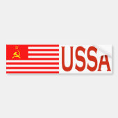 USSA-Bumpersticker Bumpersticker (Voorkant)