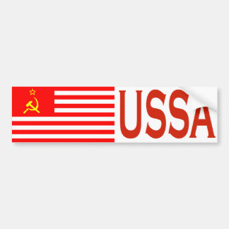 USSA-Bumpersticker Bumpersticker
