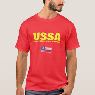 USSA - VERENIGDE SOCIALISTISCHE STATEN VAN AMERIKA T-SHIRT