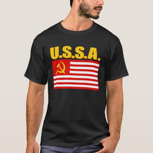 USSA-vlag T-shirt (Voorkant)