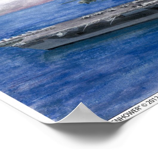 USSENHOWER Art Print (Hoek)