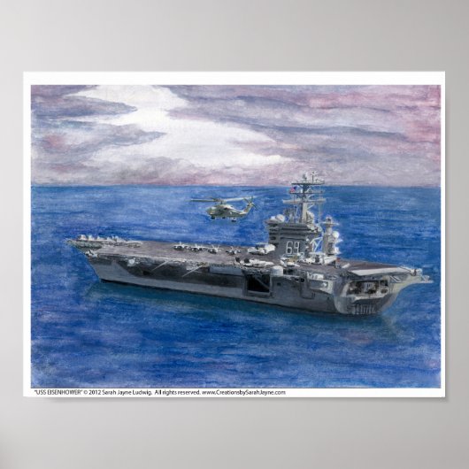 USSENHOWER Art Print (Voorkant)